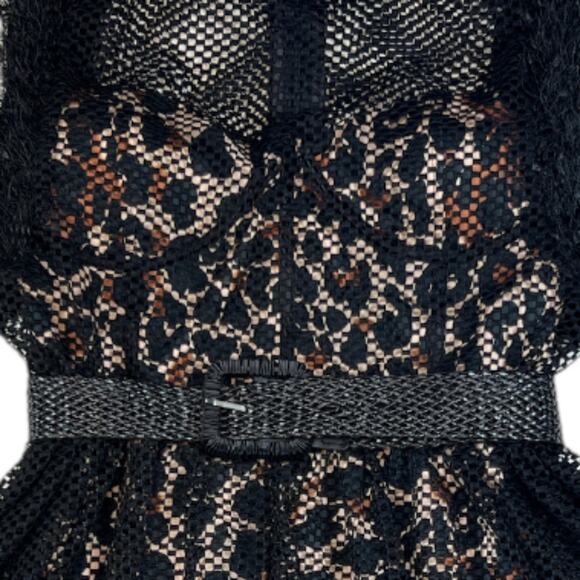 Balt Leopard Print 2-Piece Dress | Size S - Picture 3 of 9